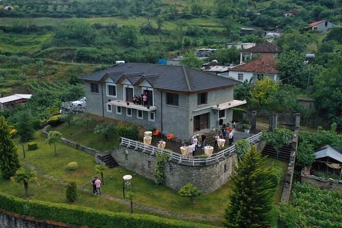Berat 4x4 Off-Road and Vineyard Wine Tasting - Kantina Vila Hadaj in Malinat: three wines, raki, and a family-run welcome