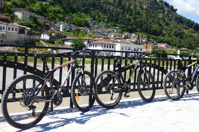 BIKE RENTAL and BIKE TOURS in Berat by 1001 Albanian Adventures - Bogovë Waterfall Loop: 33km, a 20-Minute Hike, and Natural Pools