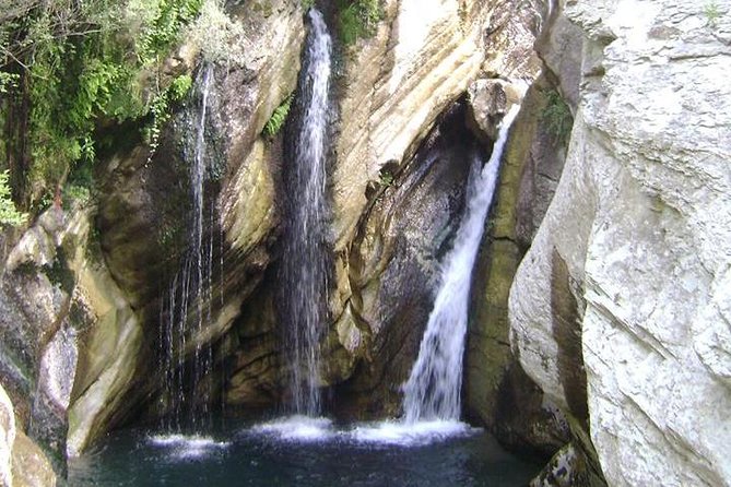 BOGOVA WATERFALL & WINERY TOUR from Berat by 1001 AA - Bogova Waterfall: the 20-meter drop and the 12-meter pool