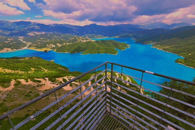 Bovilla Lake And Gamti Mountain Hiking Day Trip From Tirana - Lake Bovilla at the dam: start point and your first taste of the climb