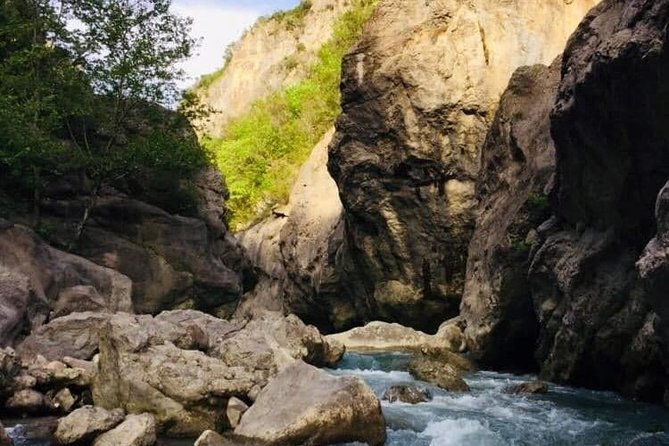 Cave of Pellumbas, Canyons & Castles hiking tour includes lunch - The pace and fitness level: moderate hiking, real cave footing