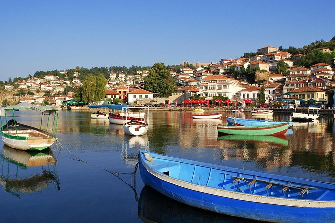 Day Trip to Ohrid Macedonia & Pogradec / by Tirana Day trips - Saint Naum Monastery: a bluff view and real art details