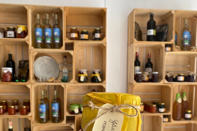 Farm-to-Table Cooking Class with Local Family by 1001 AlbAdv - The meal flow: blush wine, cheeses, olives, bread, and fruit desserts