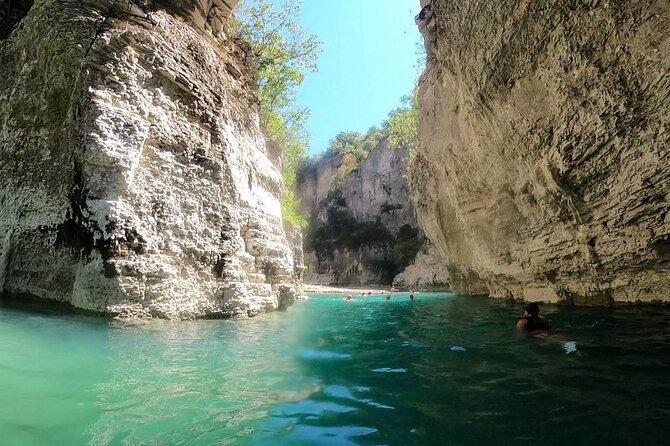 From Berat exploring Bogova waterfall & Osumi canyon - Osum Canyon: the bride’s hole, eagle eye and zaberzani bridge