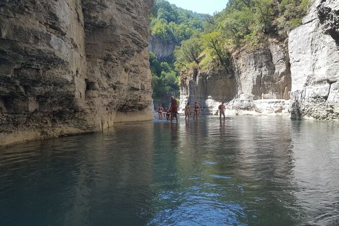 From Berat exploring Bogova waterfall & Osumi canyon - English guide, private pace, and the Piro factor