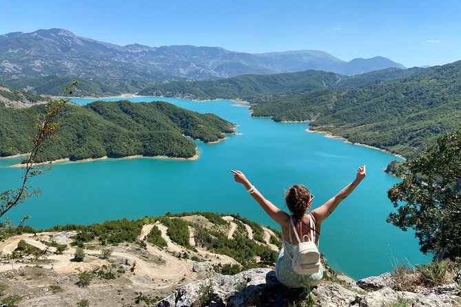 Hike Gamti Mountain with Bovilla lake view & canyon- From Tirana - Stop 2 and Stop 3 around the lake: downtime and the canyon-river contrast