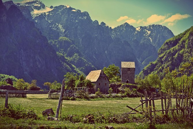 Kayaking and Hiking at Koman Lake, Valbona and Theth in 4 Days Tour from Tirana - Gurnas Waterfall, Shkoder Cathedral, and the ride back to Tirana