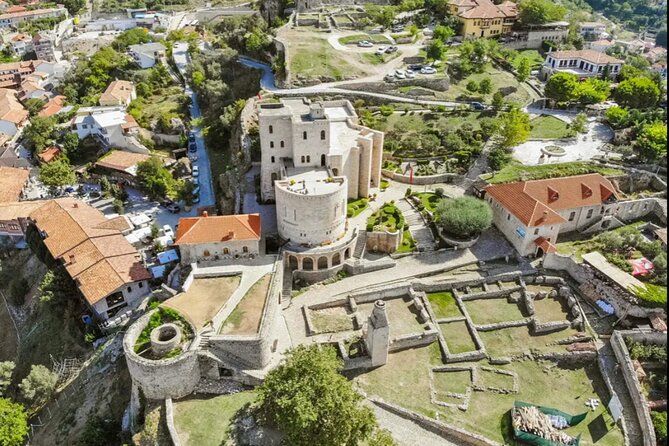 Kruja castle, the old Bazaar & Sarisalltik- Departure from Tirana - The free time block: lunch, photos, and museum choices