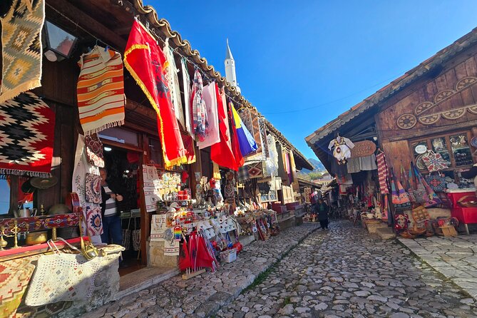 Kruja, Old Bazaar, Museum,Sari Saltik tour from Tirana - Mali i Krujes and the Sari Salltik Shrine: faith, stories, and Adriatic views