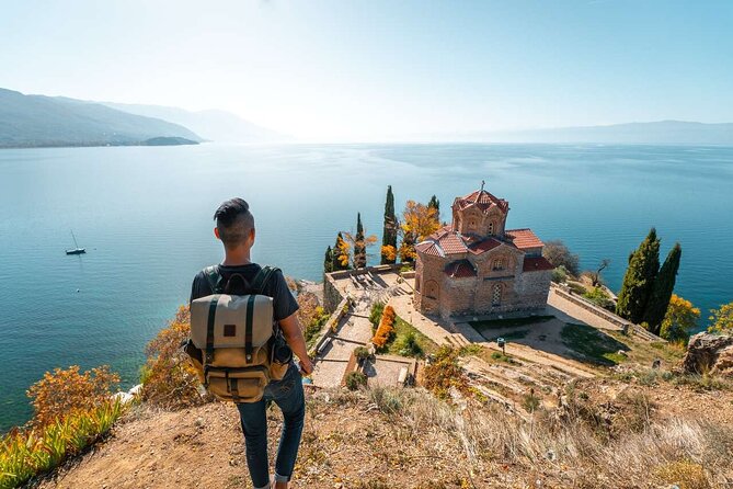 Ohrid - North Macedonia Full Day Tour from Tirana & Durres/Golem - Church of St. John at Kaneo: The Cliff-Top View Stop That Everyone Remembers