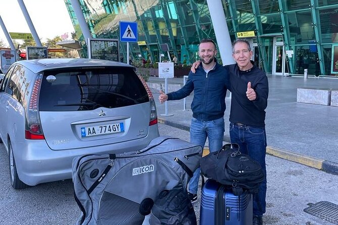 Private Transfers from Tirana International Airport to Sarandë - Pickup and drop-off options: airport, port, or hotel