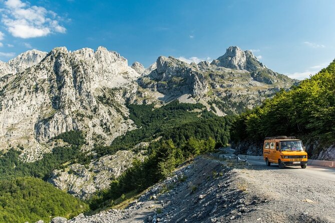 Semi – Private Hiking Tour; Theth & Blue Eye in 3 Days - Day 2: Grunasi Waterfall, Kullas, and a free afternoon