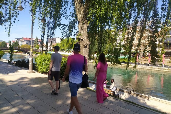 Semi Private; Wine Tasting Experience & Walking Tour of Durres - Lake Ohrid from the Albanian side: Lin, Drilon, Tushemisht