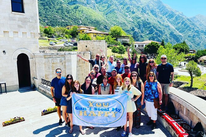Small Group Tour; Gems of Albania, Kosovo & N. Macedonia - Day 3 in Prizren and Pristina: mosques, fort panoramas, and independence symbols