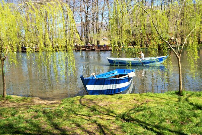 Small Group Tour; Gems of Albania, Kosovo & N. Macedonia - Day 5 near Skopje and in Ohrid: canyon boats and UNESCO lake time