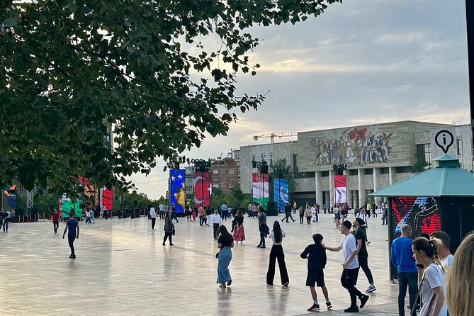 Tirana Walking Tour around the Historic Centre - Murat Toptani Road: A Break from Monuments