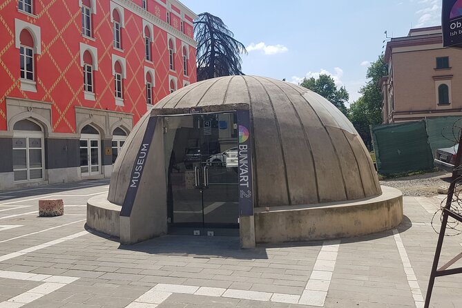 Walking Tour of Tirana - Skanderbeg Square and the old mosque: where the tour sets the tone